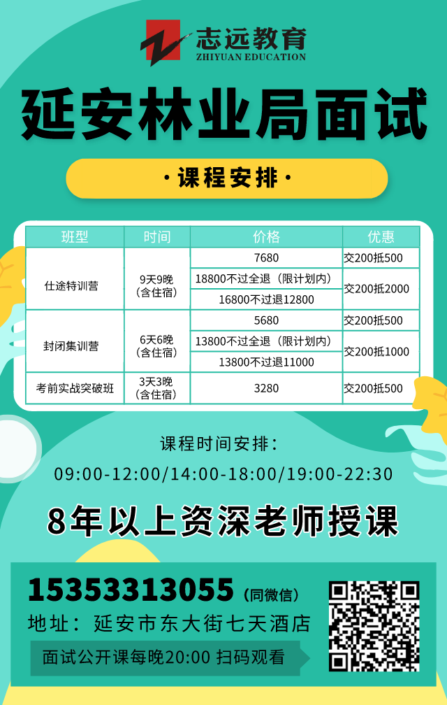 2019延安市四大國(guó)有林管理局招聘資格復(fù)審?fù)ㄖ?圖1)