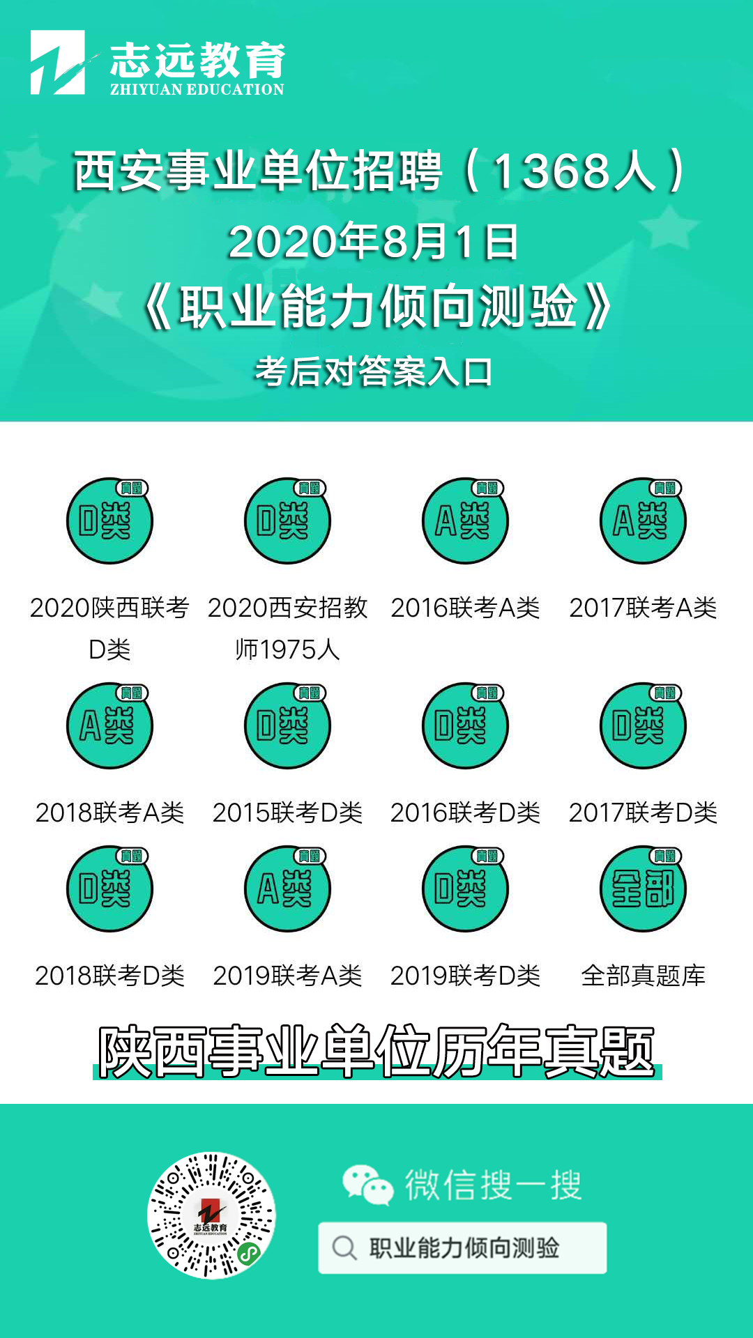 實錘：2020年陜西事業(yè)單位（A類綜合崗）還有一場全省聯(lián)考！(圖7)